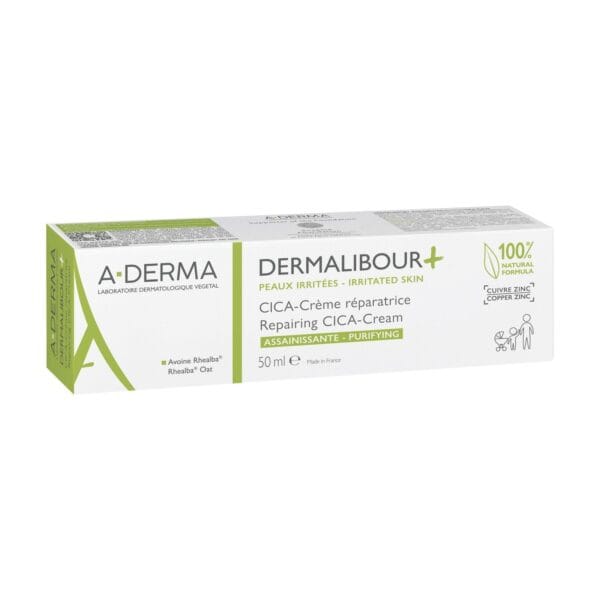 A-Derma DERMALIBOUR+ CICA-Crème Réparatrice Assainissante…
