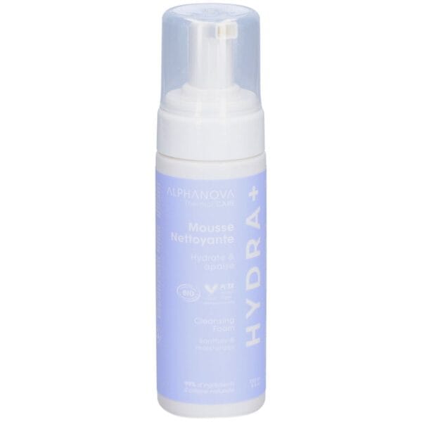Alphanova Hydra+ Mousse Nettoyante Apaisante 150ml