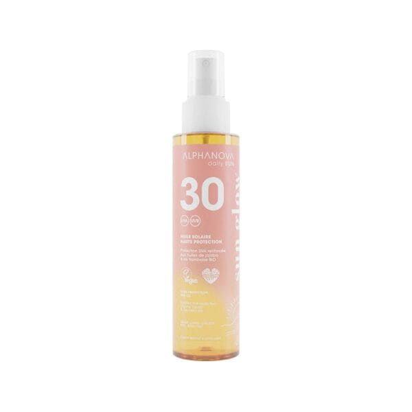 Alphanova Sun Glow Huile Solaire SPF30 125 ml | Alphanova