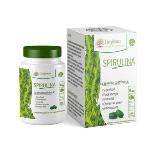 Complemax Spiruline – 240 Comprimés