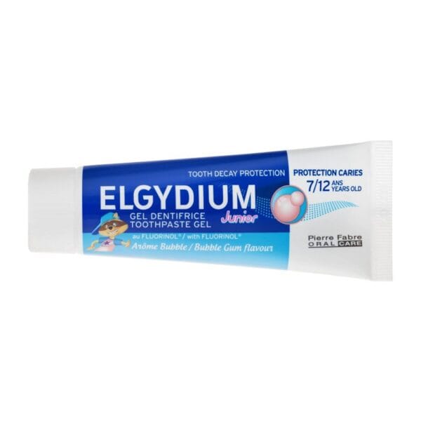 Elgydium Junior Dentifrice Bubble Gum 7-12 Ans