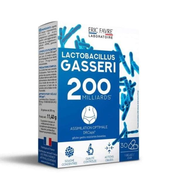 Eric Favre Lactobacillus Gasseri 30 Gélules | Eric Favre