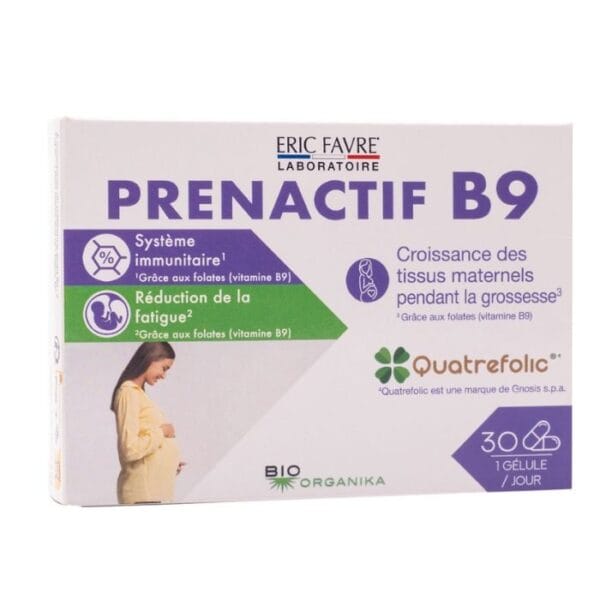 Eric Favre Prenactif B9 – 30 Capsules