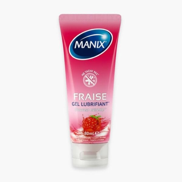 Manix Manix Gel Lubrifiant Fraise 80ml : Solution tout type