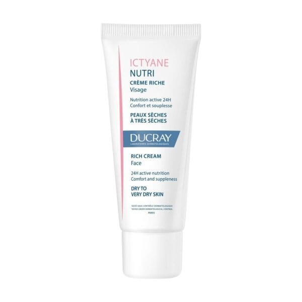 Ducray Ictyane Nutri Crème Riche Visage 40ml | Ducray