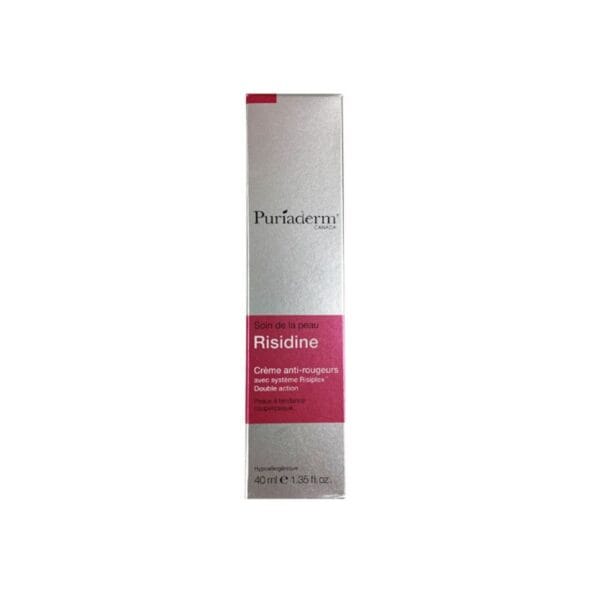 Puriaderm Crème Anti-Rougeurs Risidine 40ml