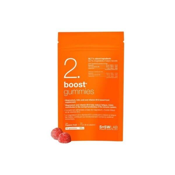 S+SWLAB 2 Boost Gummies Goût Fruit de la Passion