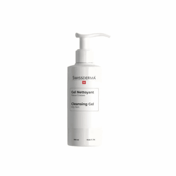 SwissDerma Gel Nettoyant Purifiant pour Peaux Grasses 500ml