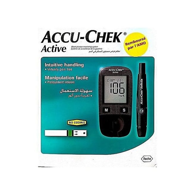 Accu-Check Kit Active | Acheter au Maroc