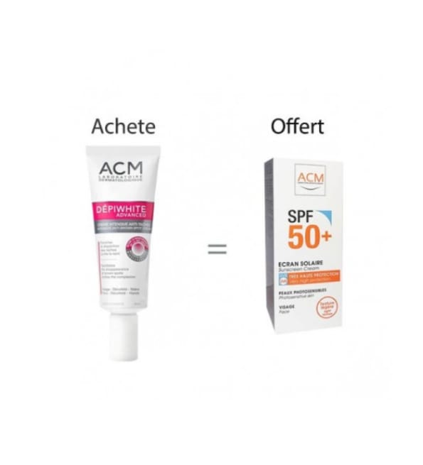 ACM Depiwhite Advanced Creme + Ecran pack | Acheter au Maroc