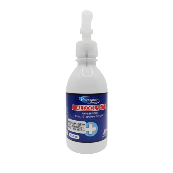 Alcool 96% spray 250ml prodisphar | Acheter au Maroc