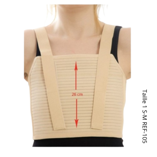 ANNAFIX Ceinture Thoracique Taille 1 S-M REF-105 | Acheter au Maroc
