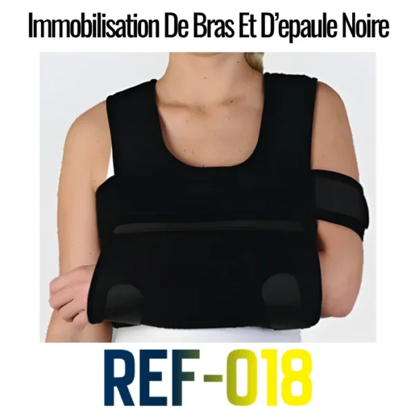 ANNAFIX Immobilisation De Bras & d'epaule Noir REF-018 | Acheter au Maroc