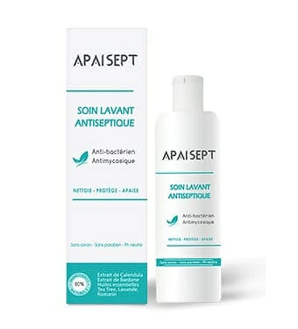APAISEPT SOIN LAVANT ANTISEPTIQUE 200ml | Acheter au Maroc