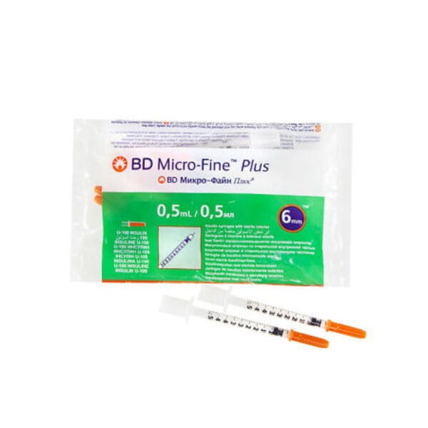 Bd Micro-Fine Plus Seringue Insuline 0.5ml boite 10 | Acheter au Maroc