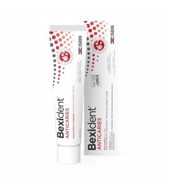 Bexident dentifrices anticaries 125ml | Acheter au Maroc