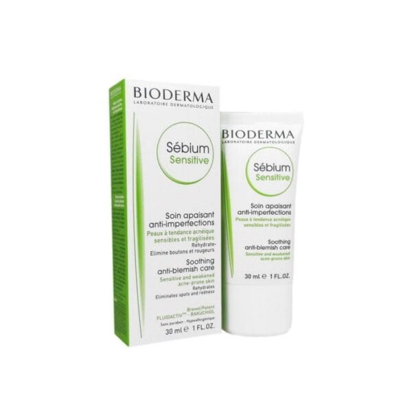 Bioderma Sébium Sensitive Soin Apaisant et An | Bioderma