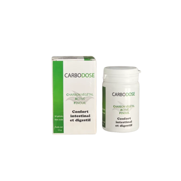 Carbodose 30 Gelules | Acheter au Maroc