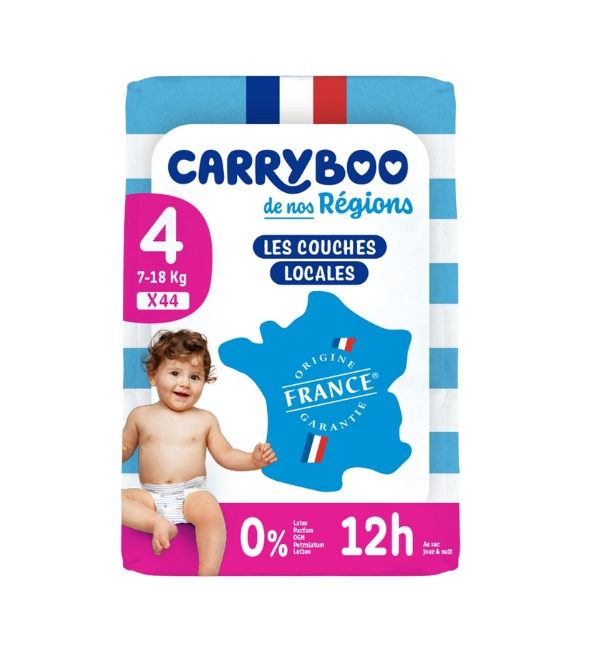 CARRYBOO COUCHES T4 7-18KG 44 UNITES | Acheter au Maroc