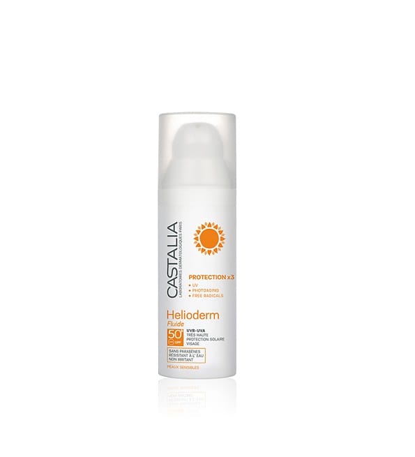 CASTALIA Helioderm Fluide SPF 50+ | Acheter au Maroc