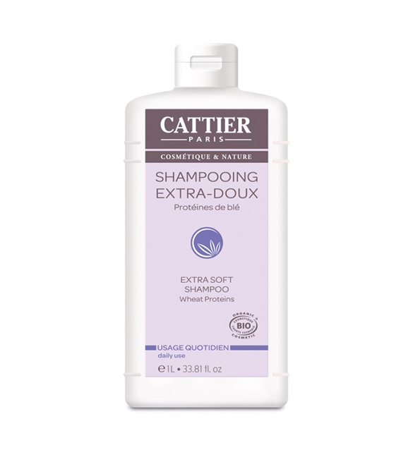 Cattier Shampooing Extra doux Usage Frequent 1L | Acheter au Maroc