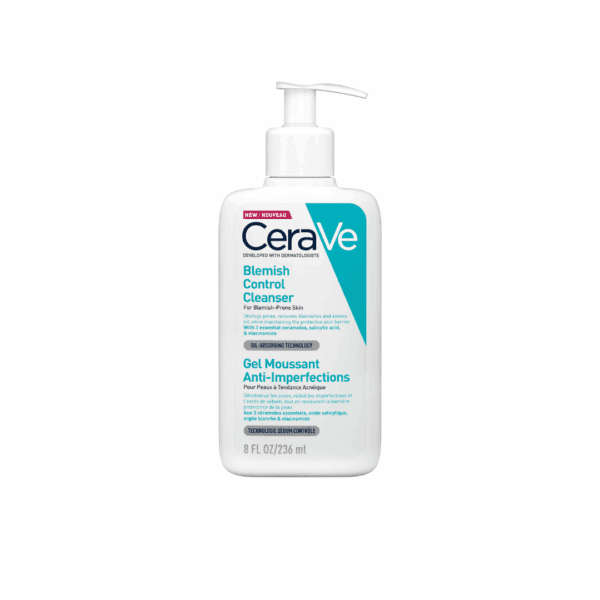 CeraVe Gel Moussant Anti-Imperfections Peau Grasse à Tend…
