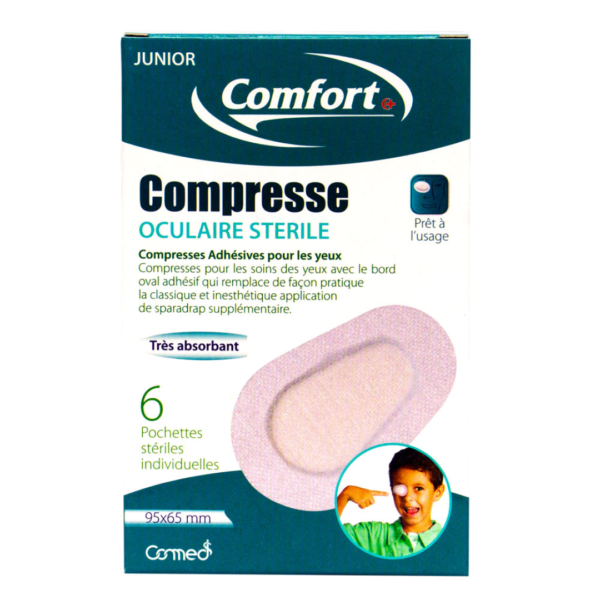 Comfort Compresse Oculaire Junior 10 Pieces | Acheter au Maroc