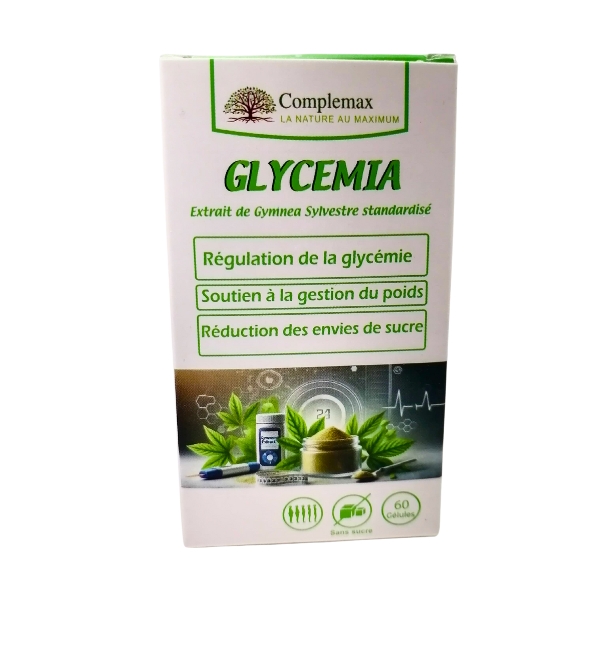 Complemax Glycemia 60 Gelules | Acheter au Maroc