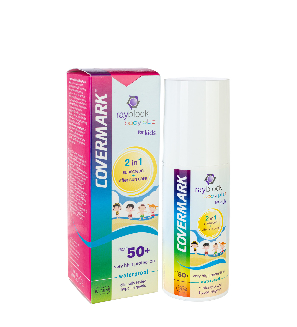 Covermark rayblock Body plus for kids spf50+ 100ml | Acheter au Maroc