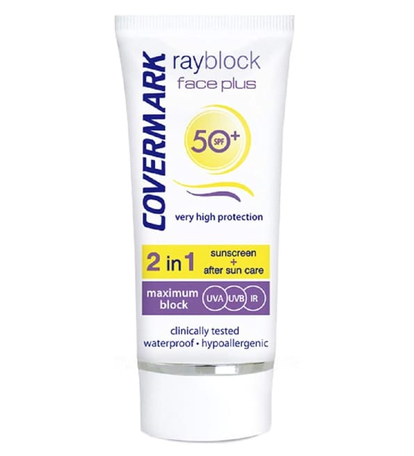 Covermark rayblock face plus Visible normal spf50+ 50ml | Acheter au Maroc