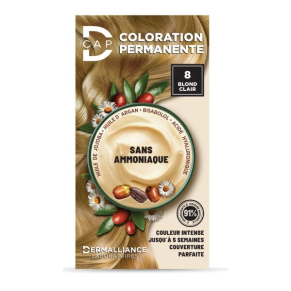 D-CAP Coloration N° 8 Blond | Acheter au Maroc