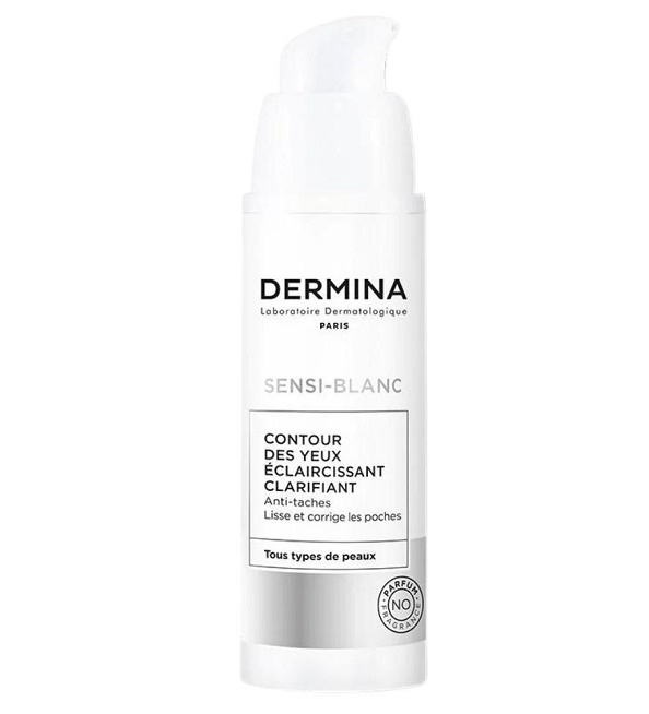 DERMINA SENSI-BLANC CONTOUR DES YEUXECLAIRCISSANT CLARIFIANT 20ML | Acheter au Maroc