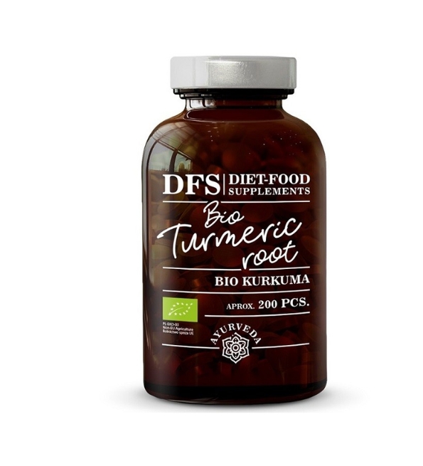 DIET FOOD CURCUMA 400MG 200 CAPSULES | Acheter au Maroc