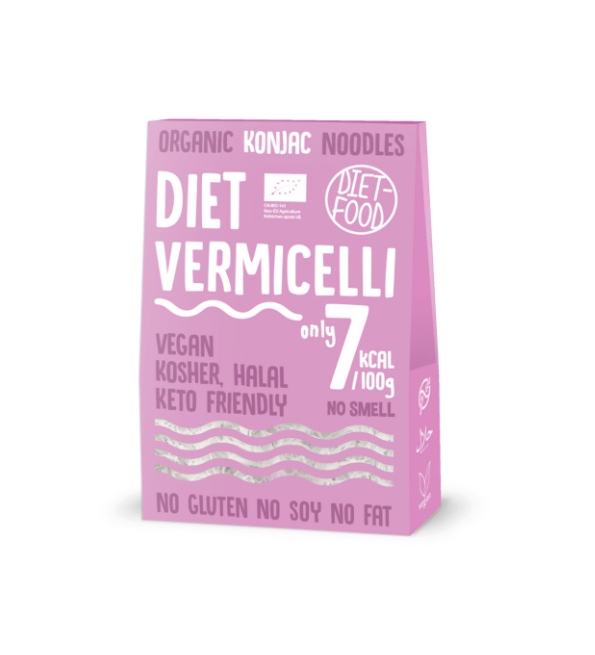 DIET FOOD KONJAC VERMICELLE 300G | Acheter au Maroc