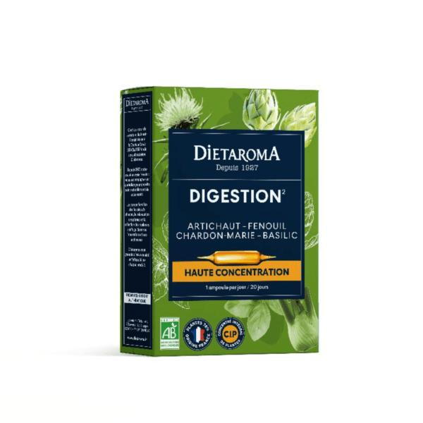 Dietaroma Digestion 20 Ampoules*10ml | Acheter au Maroc