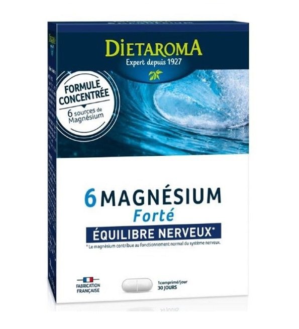 Dietaroma Magnesium Forte 300mg 30gelules | Acheter au Maroc