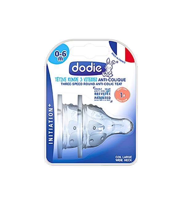 Dodie Tetine Initiation +Anti Colique D1 0-6 M | Acheter au Maroc