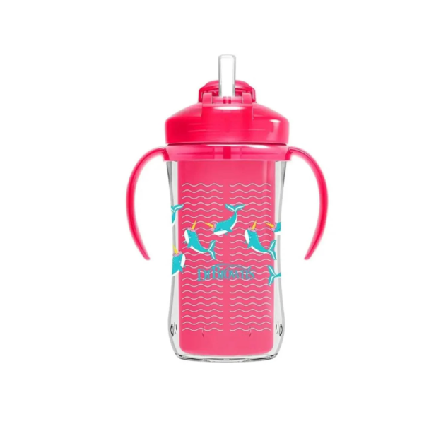 Dr Brown's Gobelet Isotherm Rose 300ml +12m | Acheter au Maroc