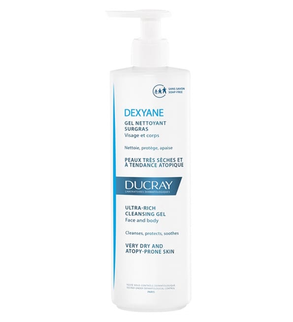 Ducray — Gel Nettoyant Surgras — DEXYANE 400 ml | Acheter au Maroc