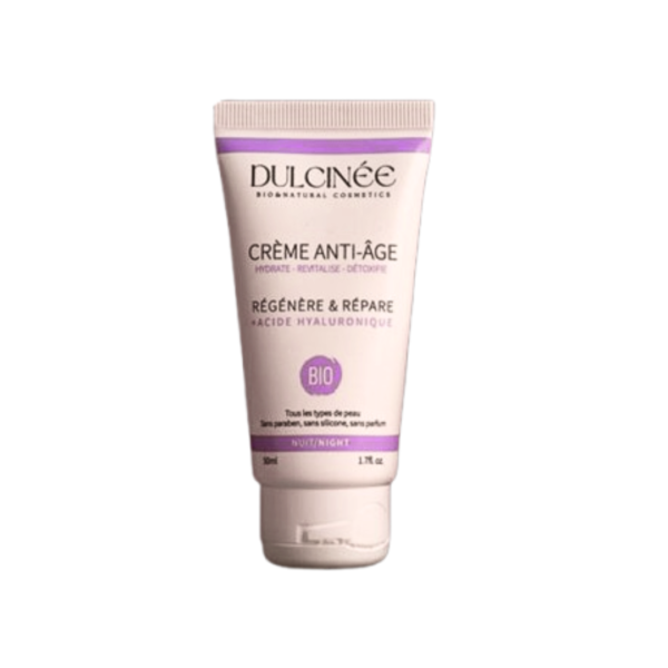 Dulcinee Creme De Nuit Anti-Age Bio 50ml | Acheter au Maroc