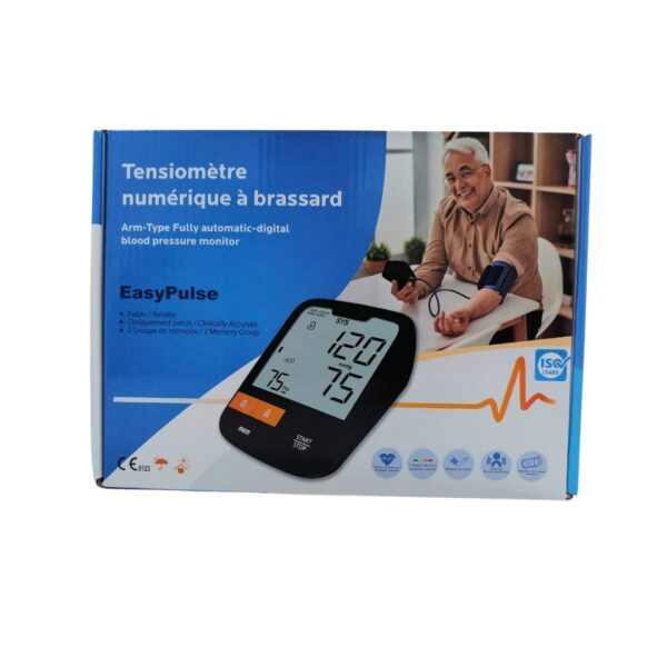 Easypulse Tensiometre Electronique Brassard Noir | Acheter au Maroc