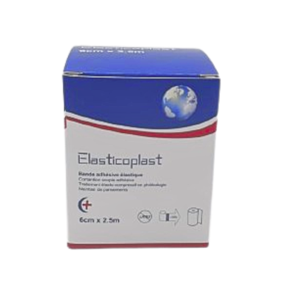 Elasticoplast Bande Adhesif Elastique 6cm X 2.5m | Acheter au Maroc