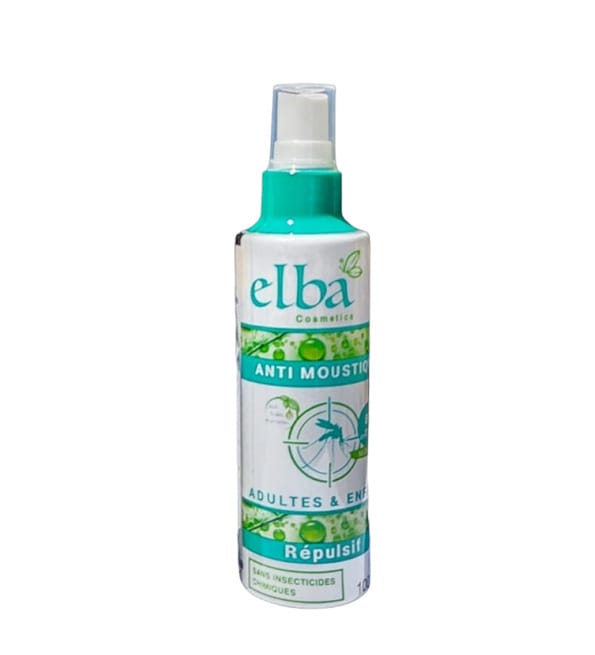 ELBA ANTI MOUSTIQUE SPRAY ADULTES ET ENFANTS 100ML | Acheter au Maroc