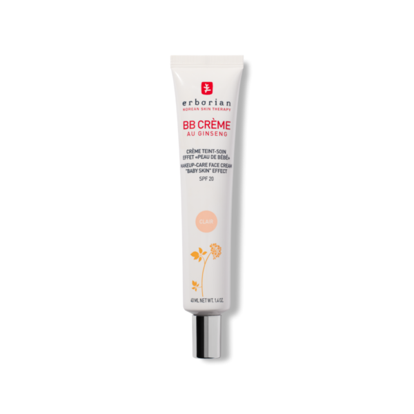 ERBORIAN - BB Creme Clair SPF 20 40ml | Acheter au Maroc