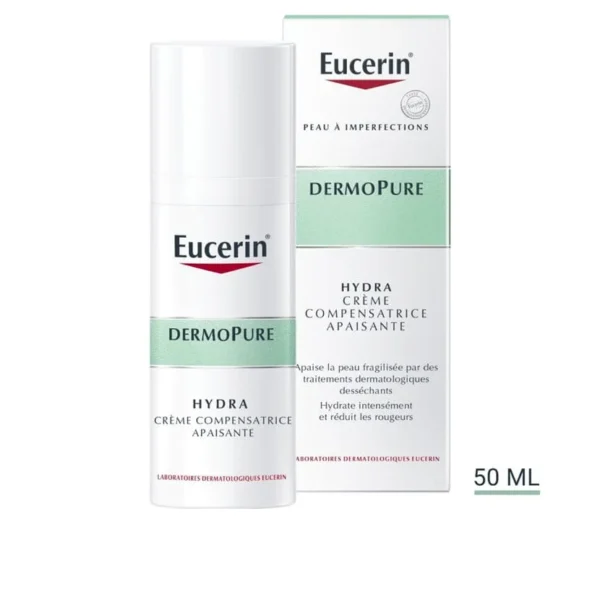 Eucerin DERMOPURE HYDRA Crème Compensatrice Apaisante | Acheter au Maroc