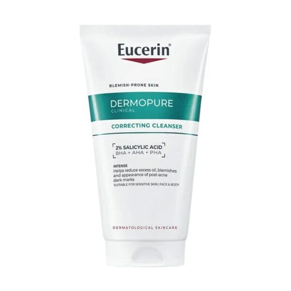 Eucerin DERMOPURE TRIPLE ACTION GEL NETTOYANT 150ml | Eucerin