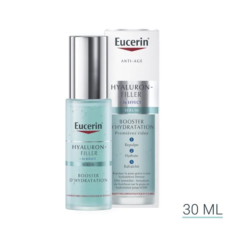Eucerin HYALURON FILLER BOOSTER D'HYDRATATION 30 ML Parapharmacie Casablanca Eucerin HYALURON FILLER BOOSTER D'HYDRATATION 30 ML | Acheter au Maroc