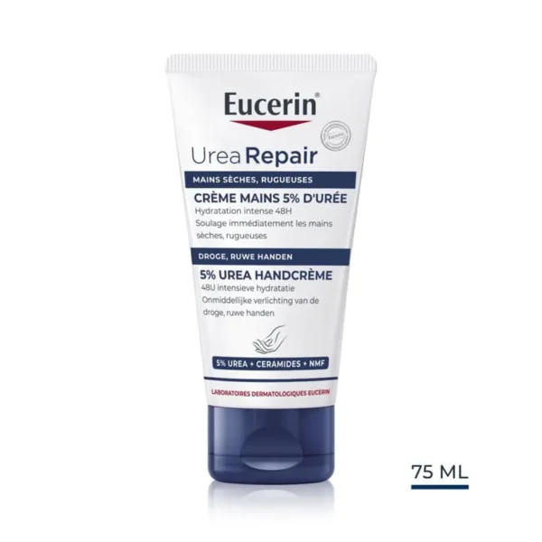 EUCERIN UreaRepair CRÈME MAINS 5% D'URÉE | Acheter au Maroc