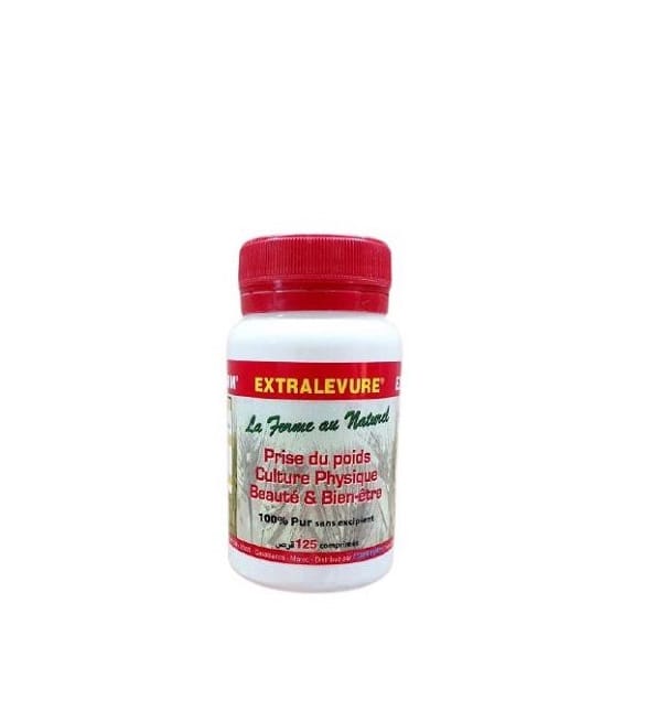Extralevure 125 Comprimes | Acheter au Maroc