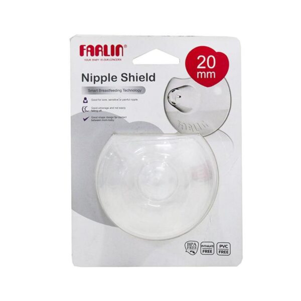 Farlin Bout De Sein Silicon 20mm 2 Pieces AA-31009 | Acheter au Maroc